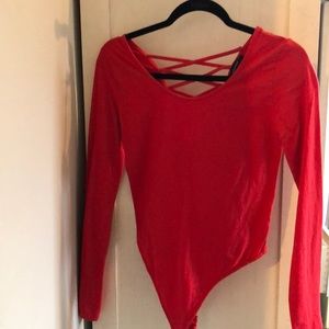 Red Bodysuit